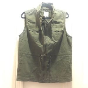 Army green utility vest A New Day - XL